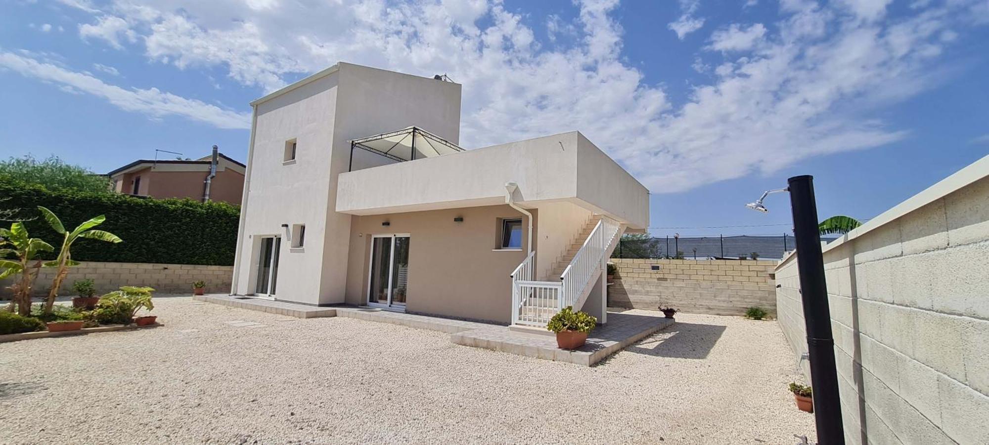 マルツァメミ La Terrazza Sul Mareヴィラ エクステリア 写真