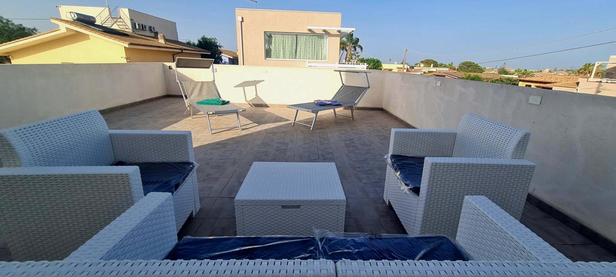 マルツァメミ La Terrazza Sul Mareヴィラ エクステリア 写真